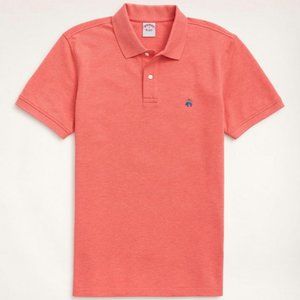 Salmon/Red Brooks Brothers Original Fit Performance Polo Shirt size medium